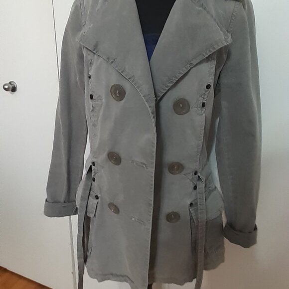 Trench Coat gris - Picture 1 of 8